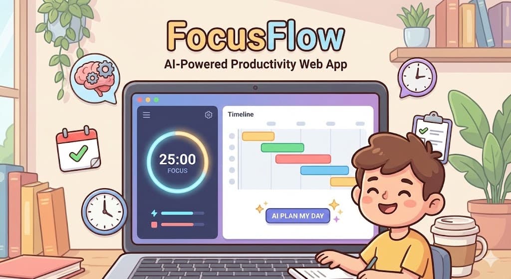 FocusFlow — Smart Productivity Platform